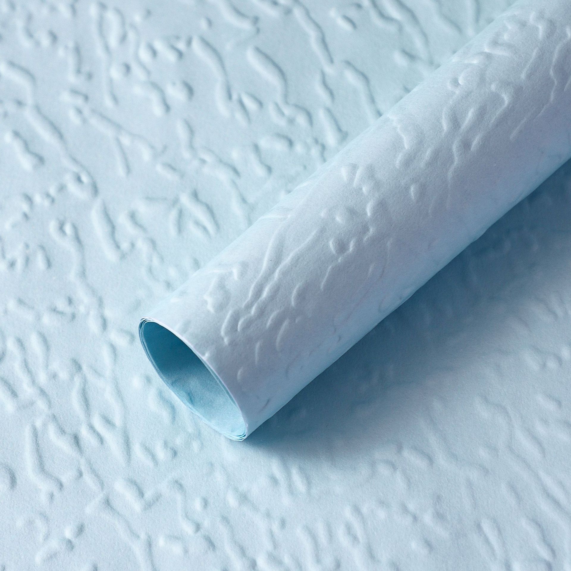 Papel de regalo hecho a mano con textura de piedra, materiales para envolver flores, papel de regalo de doble capa con textura arrugada, papel para envolver flores al por mayor