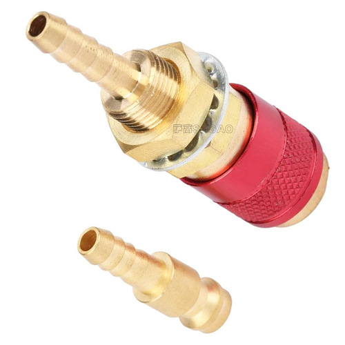 Amazon water-cooled welding gun water tank socket plug welding gun water pipe socket water pipe joint welding machine socket 4PCS