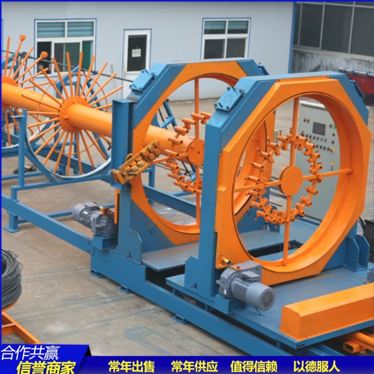 数控钢筋笼滚笼机 绕筋机 全自动钢筋滚笼机 钢筋自动滚焊机