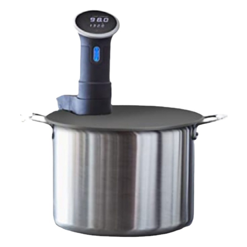 Amazon Venta caliente Sous Vide tapa para cocina de precisión vacío cubierta de silicona de baja temperatura