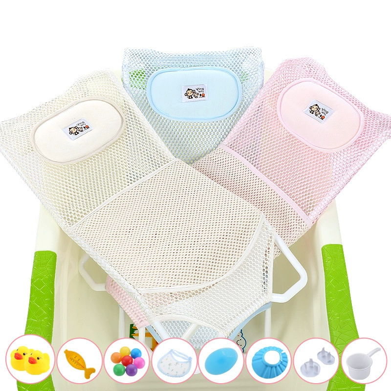 Сетка для детской ванны, подставка для ванны для новорожденных, нескользящая детская кровать для ванны, подставка для ванны, кронштейн для ванны, универсальная сетчатая сумка