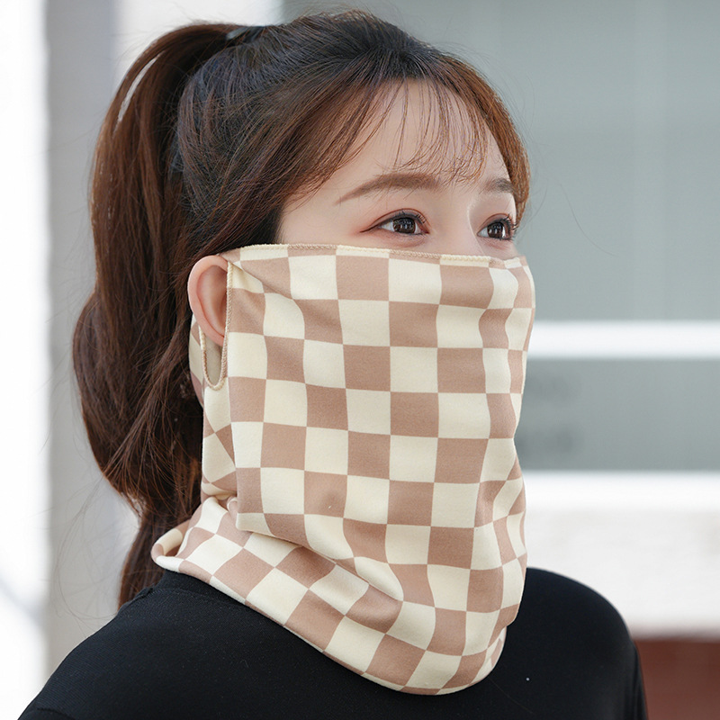 GDD-45 라지 체크 카키