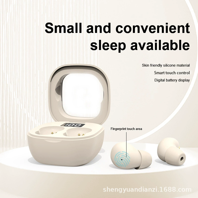 Cross-border hot selling sk19 Bluetooth headset in-ear wireless noise reduction ultra-small mini sleep tws headset mini style