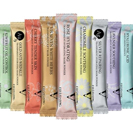 面膜粉;液态精华;面部按摩霜