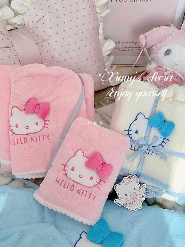 ✅ Xiangxiang Secret Kitty Sea Salt Bath* Japanese Style Girl Cartoon Coral Velvet Cute Bath Towel Quick-Drying ✅ Xiangxiang Secret Kitty Sea Salt Bath* Japanese Style Girl Cartoon Coral Velvet Cute Bath Towel Quick-Drying