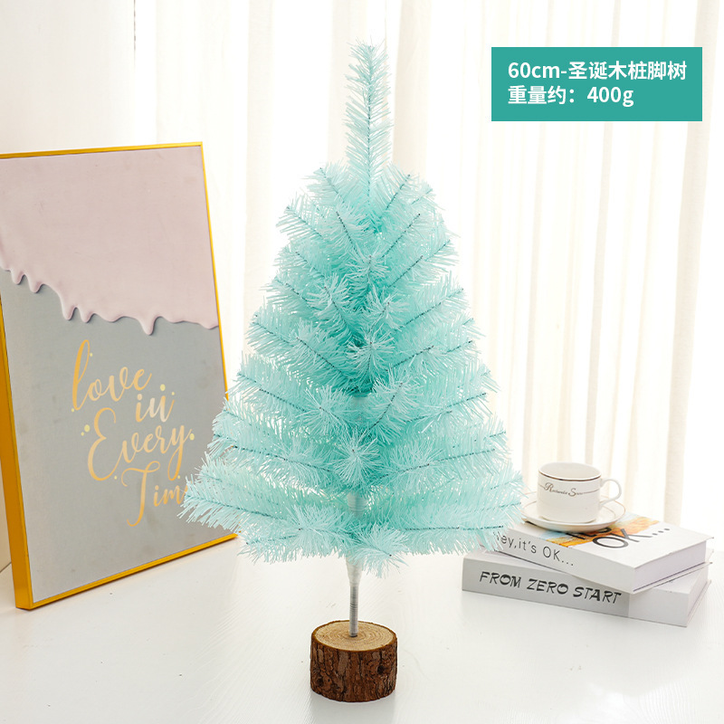 Amazon限定 クリスマスツリー ミニデスクトップオーナメント 45-60CM ピンク ブルー レッド クリスマスツリー|undefined