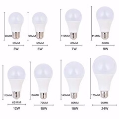 led燈泡家用節能超亮E27螺口白光B22卡口老式廠房超市大功率燈泡