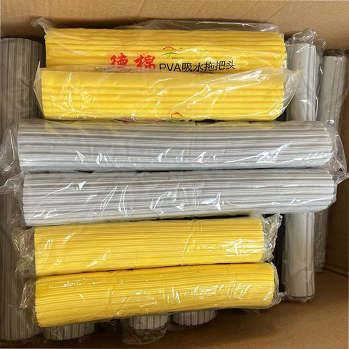 Wholesale collodion mop head replacement head cleaning collodion head mop accessories roller mop head absorbent mop head