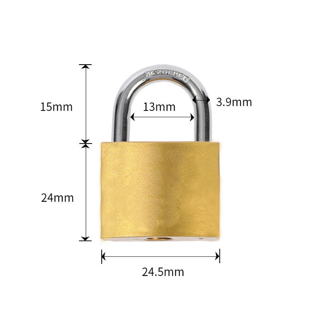 Fabricantes de cadenas de cobre imitación de una palabra de cerradura cerradura abierta cerradura doméstica venta caliente cerradura mini cerradura cerradura antirrobo