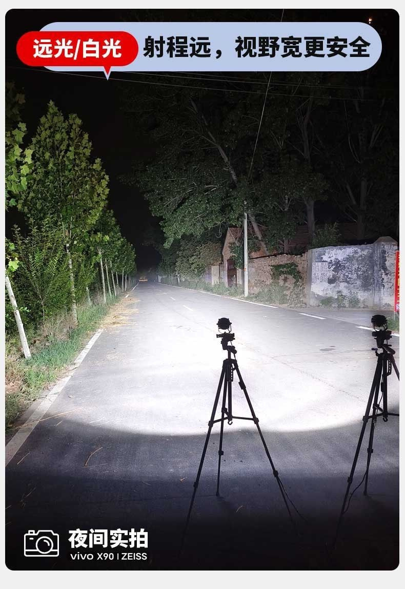 Car high-intensity beam spotlight, ultra-bright off-road truck auxiliary fog light, small powerful laser car fog light