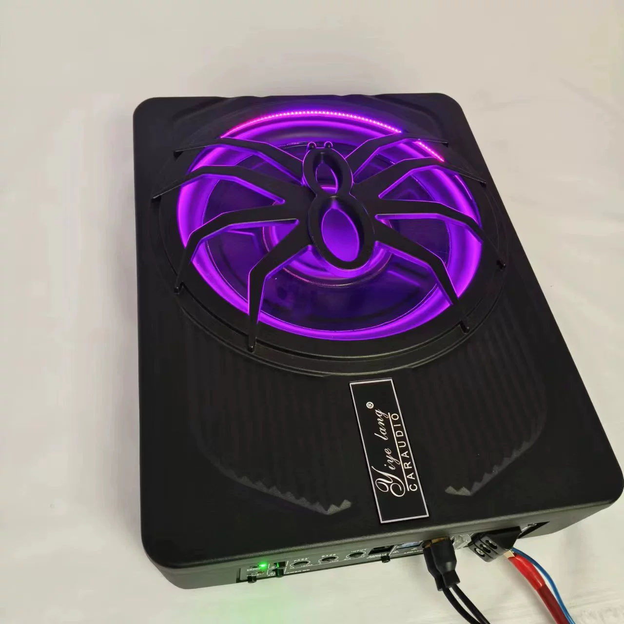 Упрощённая версия автомобильной аудиомодификации Spider Light, модель 10 дюймов, мощный активный сверхтонкий сабвуфер для автомобиля