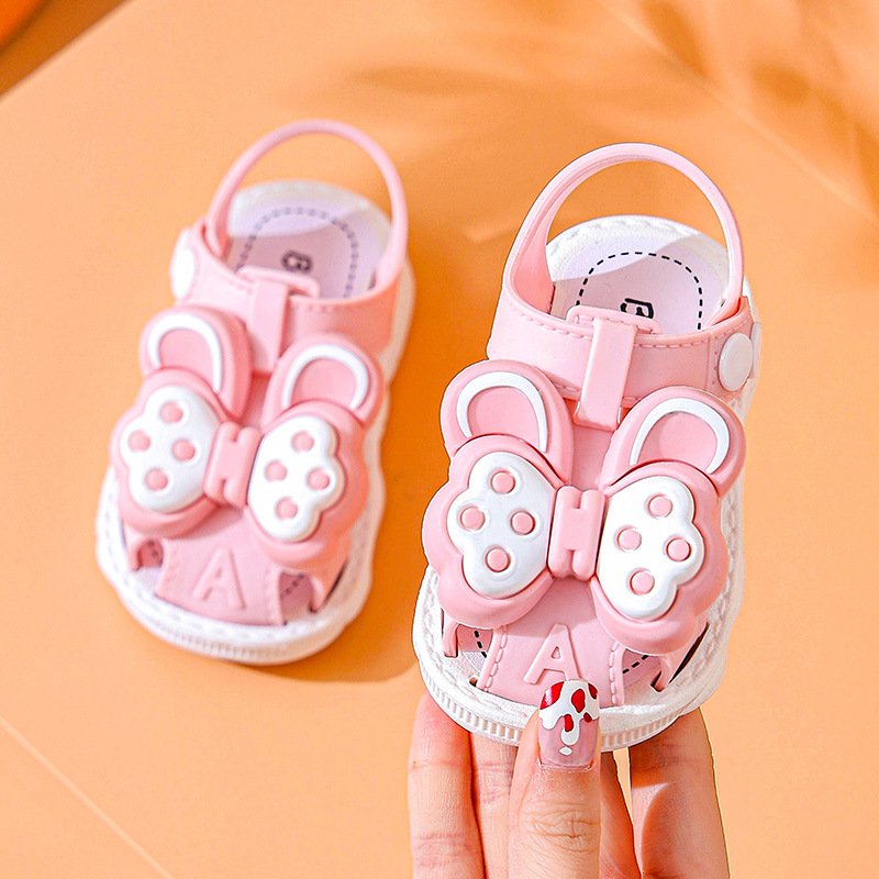 Sandalias para bebés verano para niños, mariposas antideslizantes para niñas, zapatos para bebés 1 - 2 - 3 años de edad, verano nuevo