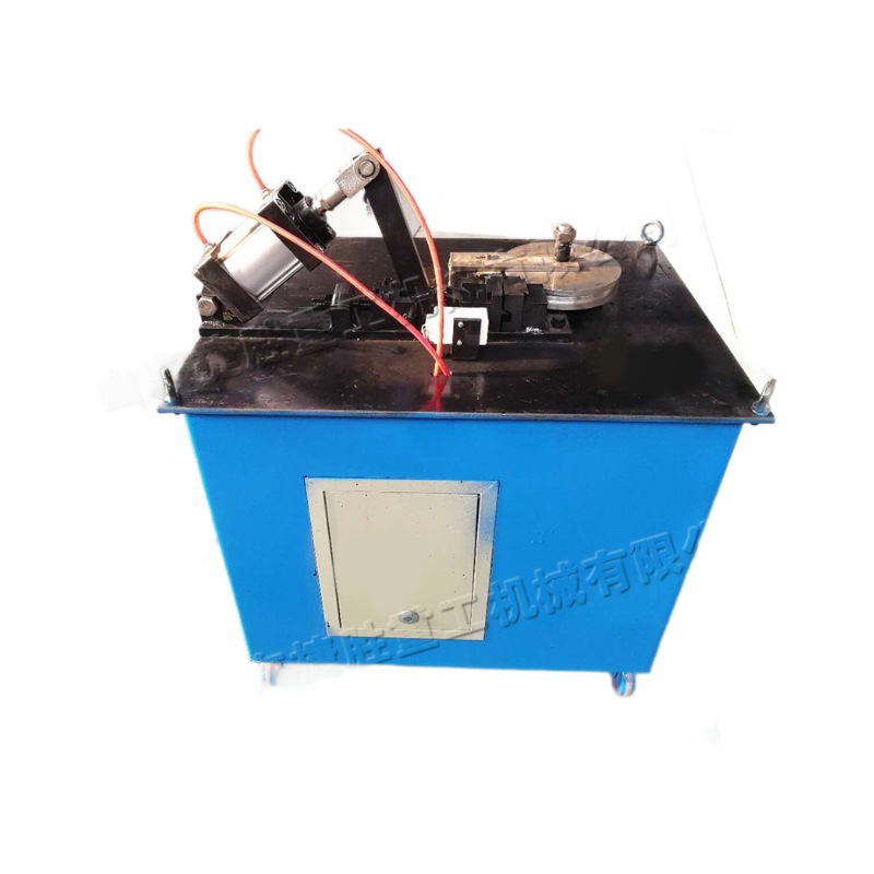 Pequeña máquina de abrazadera neumática dobladora de tubería de acero de metal dobladora de tubería de hierro forjado barrera dobladora de tubería