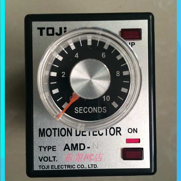 台湾TOJI转速异常检知时间继电器AMD-N 全新正品异常检测表220V
