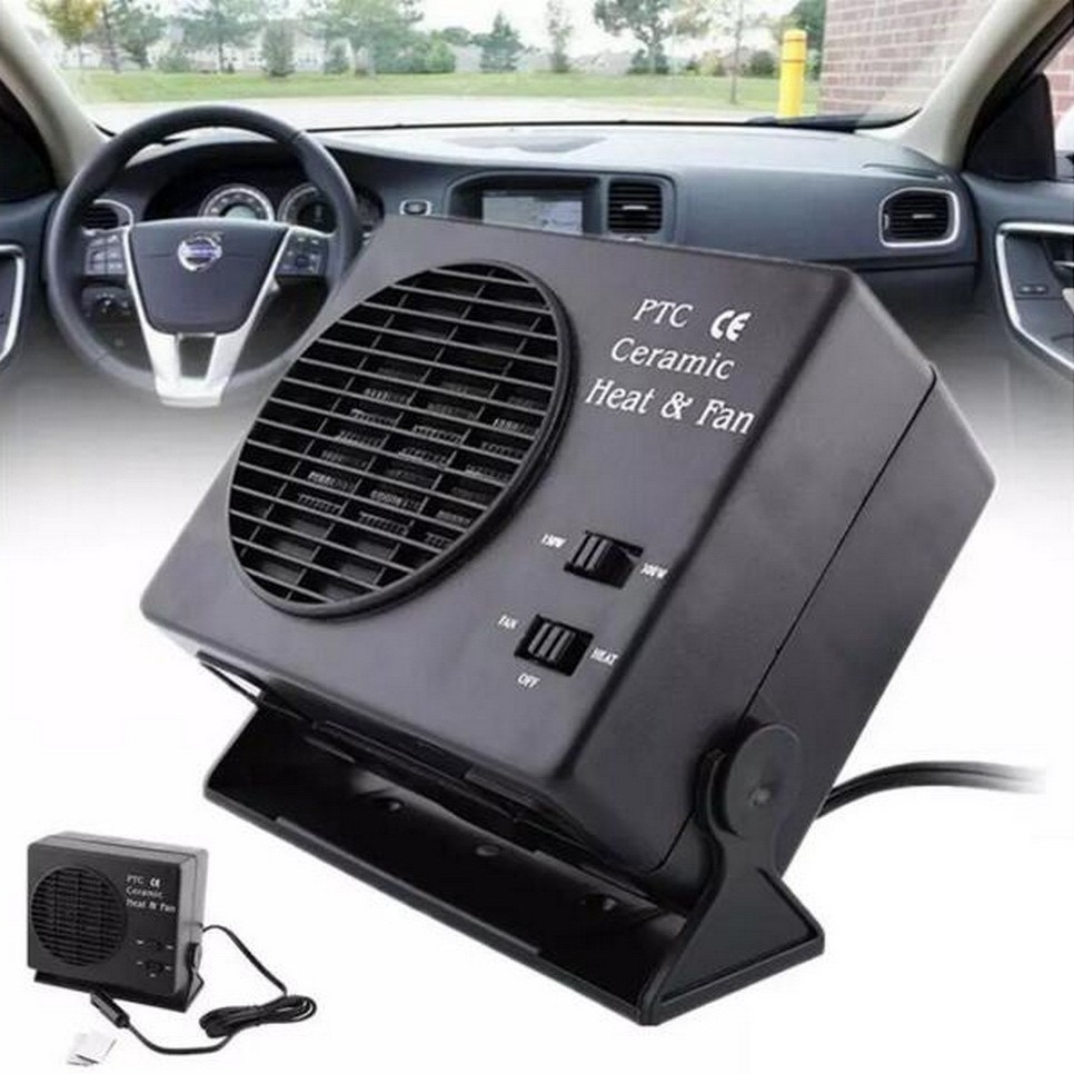 Car heater 12V150W300W ceramic car fan heater window defroster cross-border hot sale