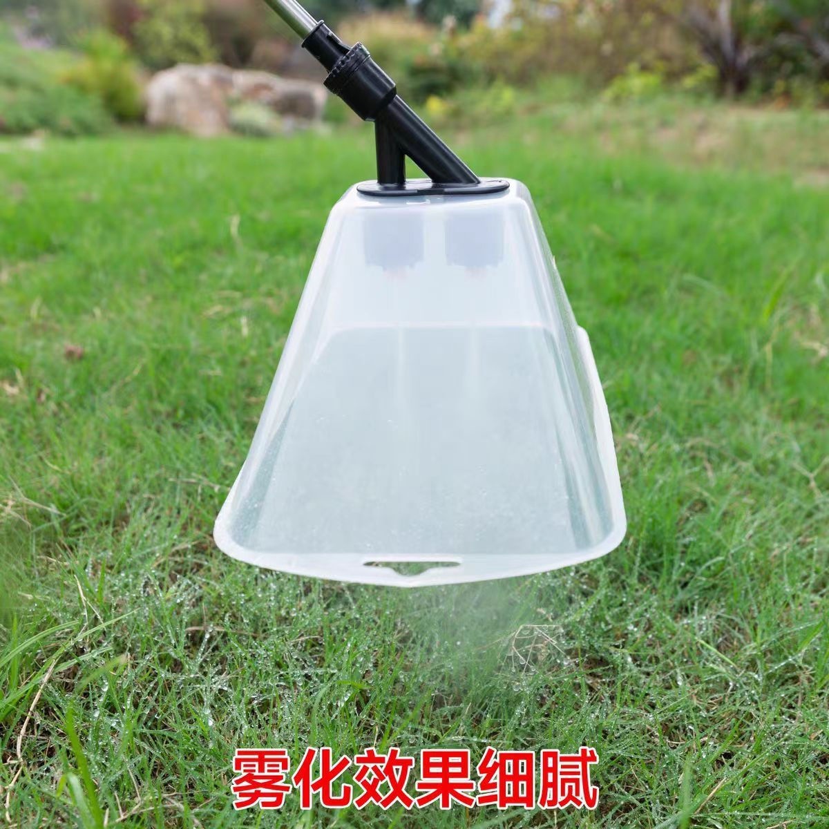 Pulverizador eléctrico agrícola, protector contra el viento transparente, rociador, herbicida, protector, rociador atomizado ajustable