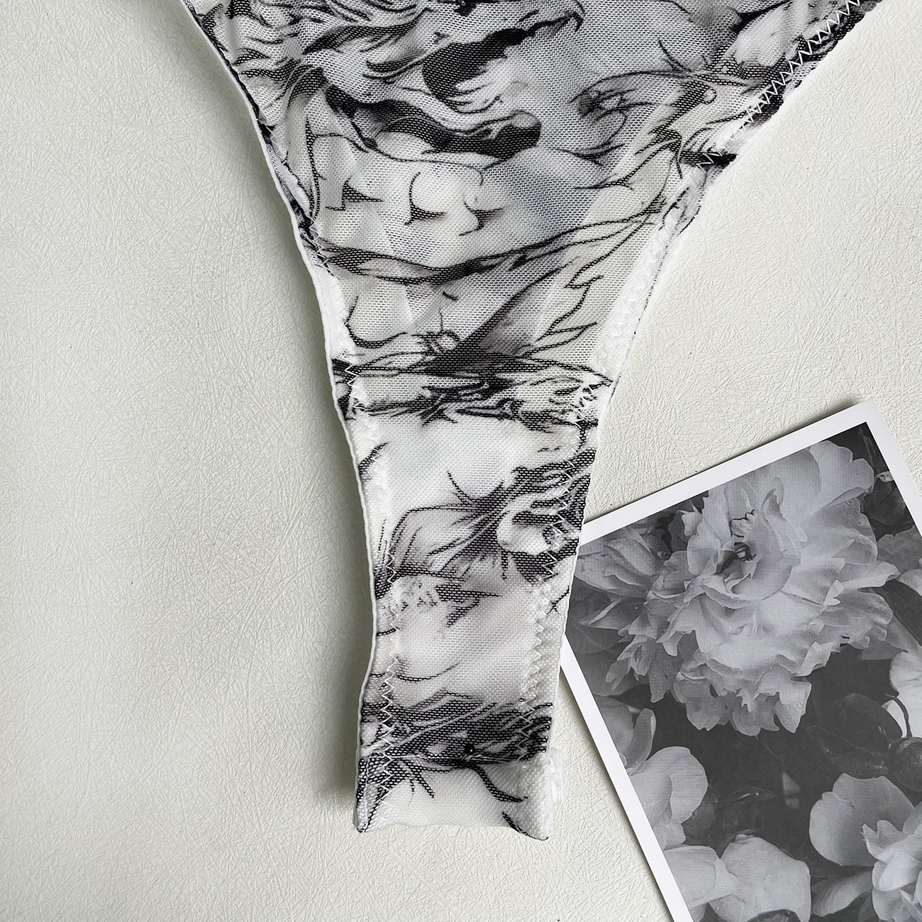 Original design new tie-dye sexy underwear onesie tie-dye Europe and the United States sexy tight outside to wear one-piece_voghion.com