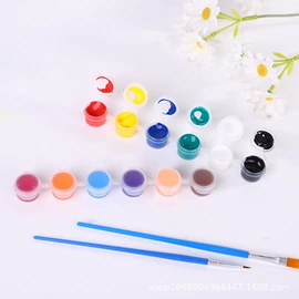 美术颜料;画笔;调色用品