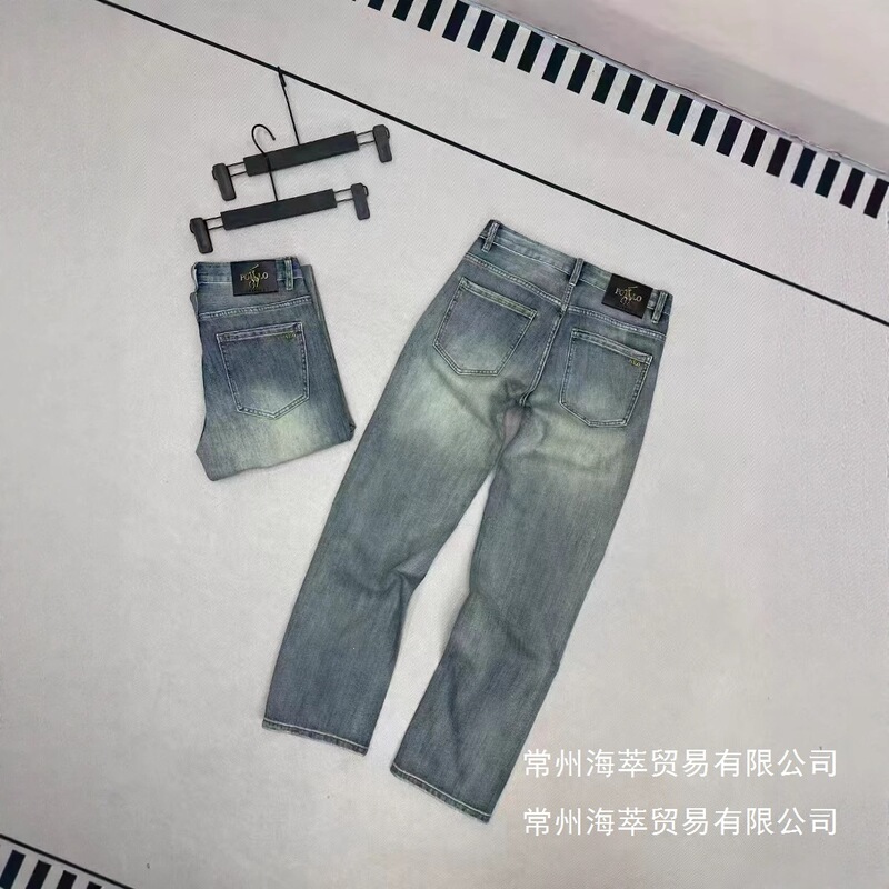 Cross-Border Dropshipping of Ralph Lauren Polo Men's Black Leather Gold Label Casual Jeans Wholesale Cross-Border Dropshipping of Ralph Lauren Polo Men's Black Leather Gold Label Casual Jeans Wholesale