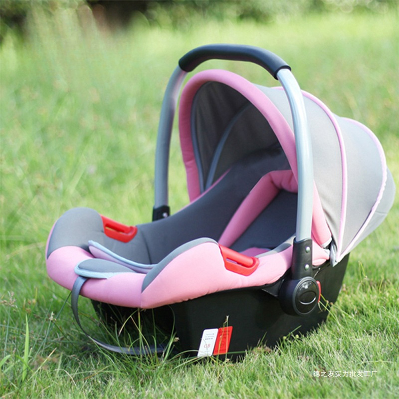 Baby Basket-Type Child Car Safety Seat Car Sleeping Basket Newborn Car Cradle Reclining Baby Delivery