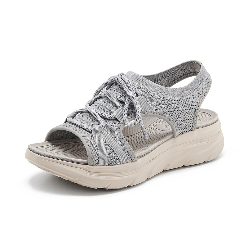 H580 - 8 Europa y los Estados Unidos nuevo 2025 deportivo MD correa casual de color sólido para mujeres zapatillas cómodas sandalias al por mayor