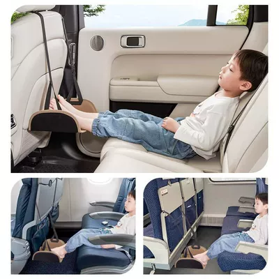 Adults, Long-Distance Footrest, Travel, Self-Driving, Chair back anti-kick pad