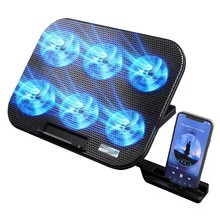 越来越酷F3笔记本散热器带手机支架6核散热游戏本电脑散热器支架