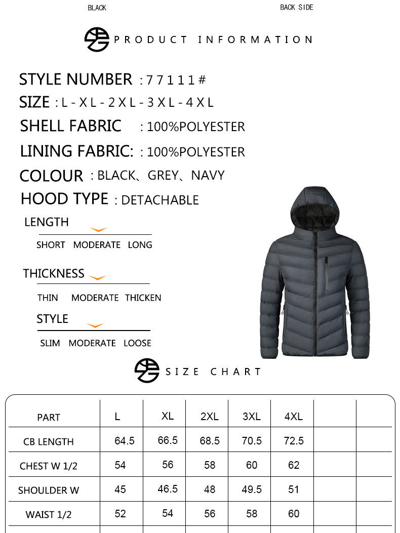 Casual Warm Jacket - Image 1