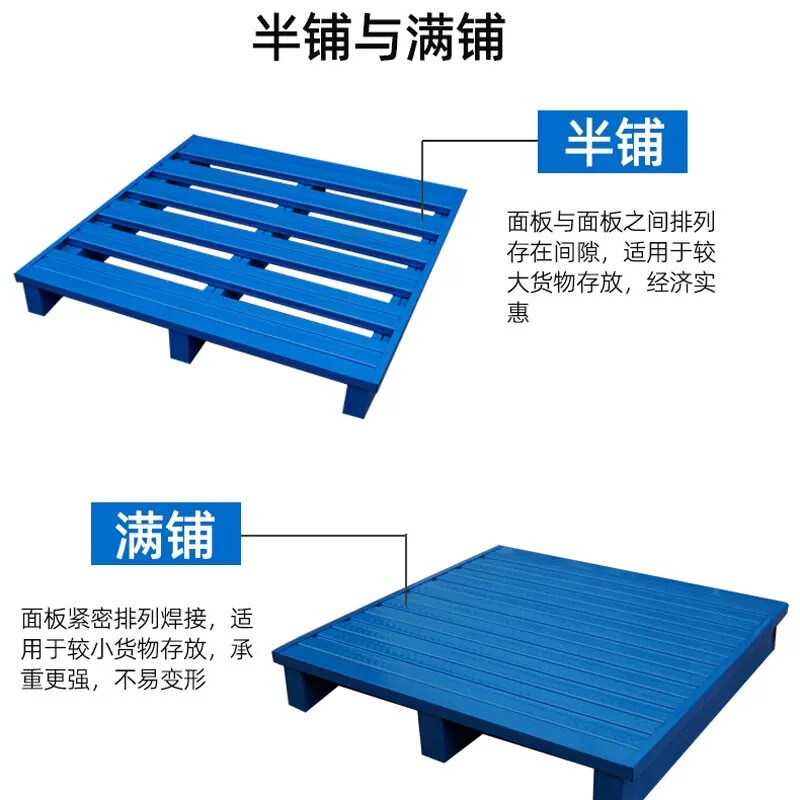 金属パレット、スチールフォークリフトパレット、重工業用棚、物流パレット、防湿パッド、冷蔵保管用耐荷重鉄パレット|undefined