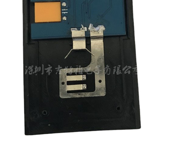 新款纽扣电池弹片CR2032沉板式电池触片