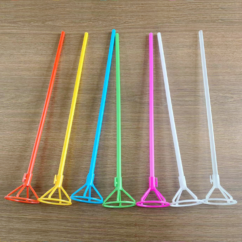 Venta al por mayor soporte de globo accesorios de globo PVC nuevo soporte de globo de material soporte de bola de onda refuerzo de globo más soporte de barra dura