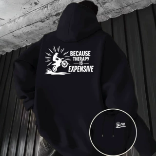 美式宽松加绒连帽卫衣叉眼泰迪熊潮流艺术感十足街头穿搭出片利器