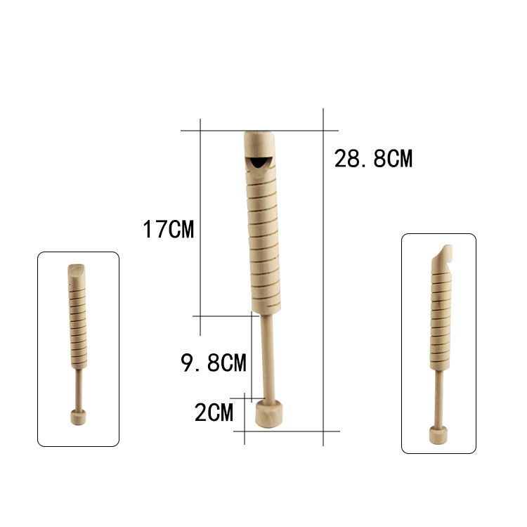 Draw Wooden Flute-Style 2