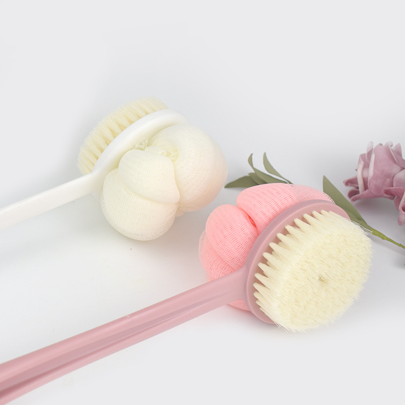 03 宁波厂家定制长柄洗澡刷搓背按摩沐浴刷搓澡搓背软刷