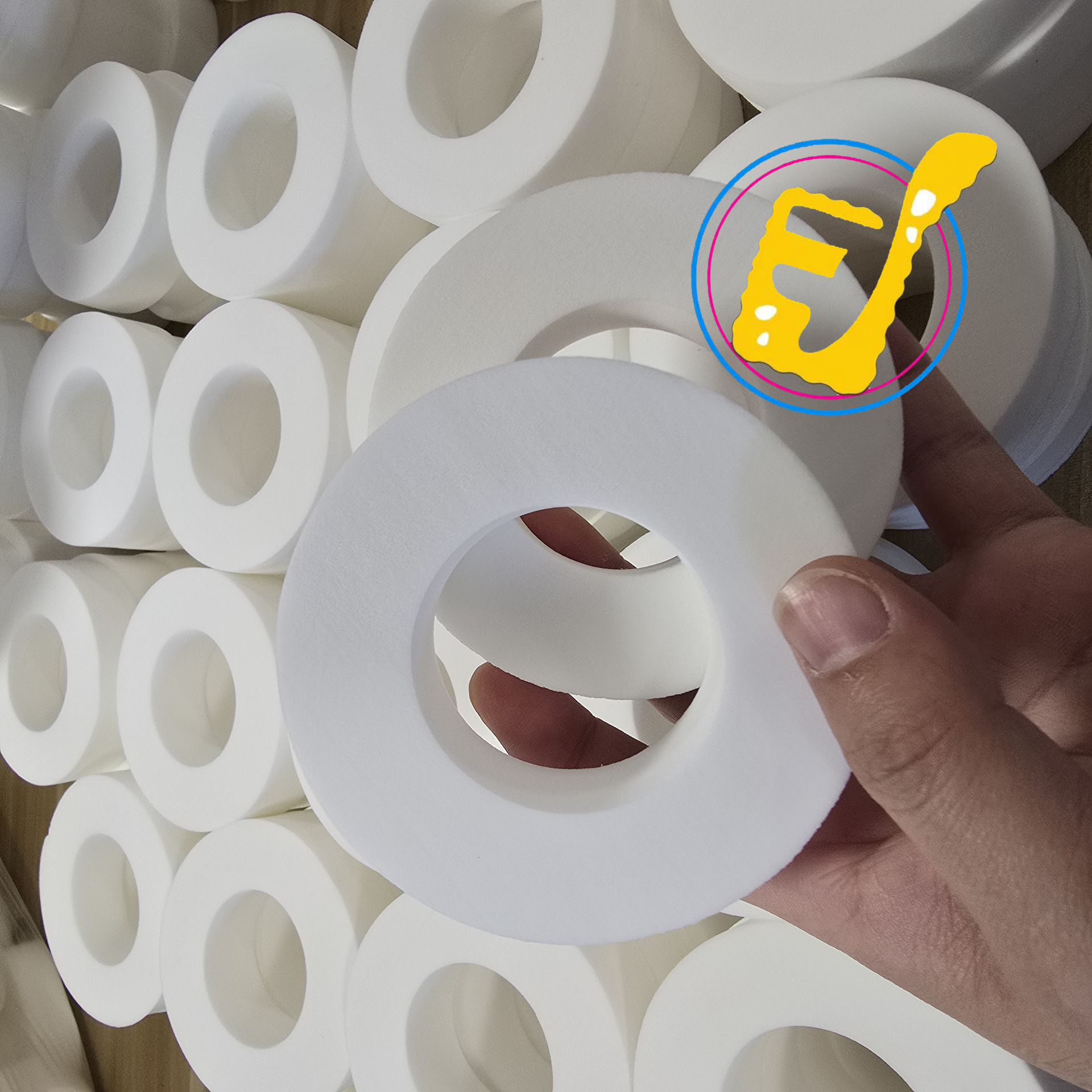 泳池清洁干态硬pva吸水软海绵彩色吸水PVA块聚乙烯醇清洁海绵片材