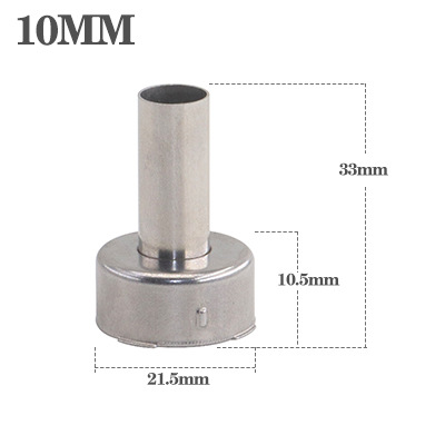 Crack Quick2008 boquilla de pistola de aire caliente 858D 858A 705 861X boquilla de pistola de aire caliente