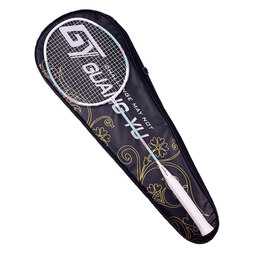 Badminton Racket Full Carbon Adult Beginner 4U Racket Outdoor College Student Training Entertainment Girls Single Racket Wholesale