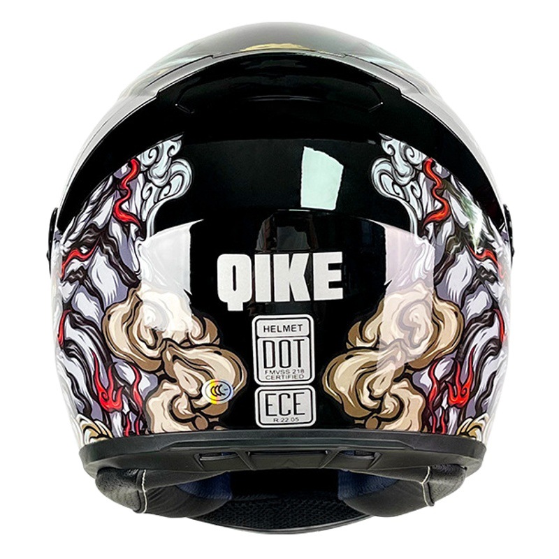 Casco de moto de ciclismo para hombres y mujeres casco de coche eléctrico personalizado de invierno Four Seasons Knight casco de motocicleta Bluetooth