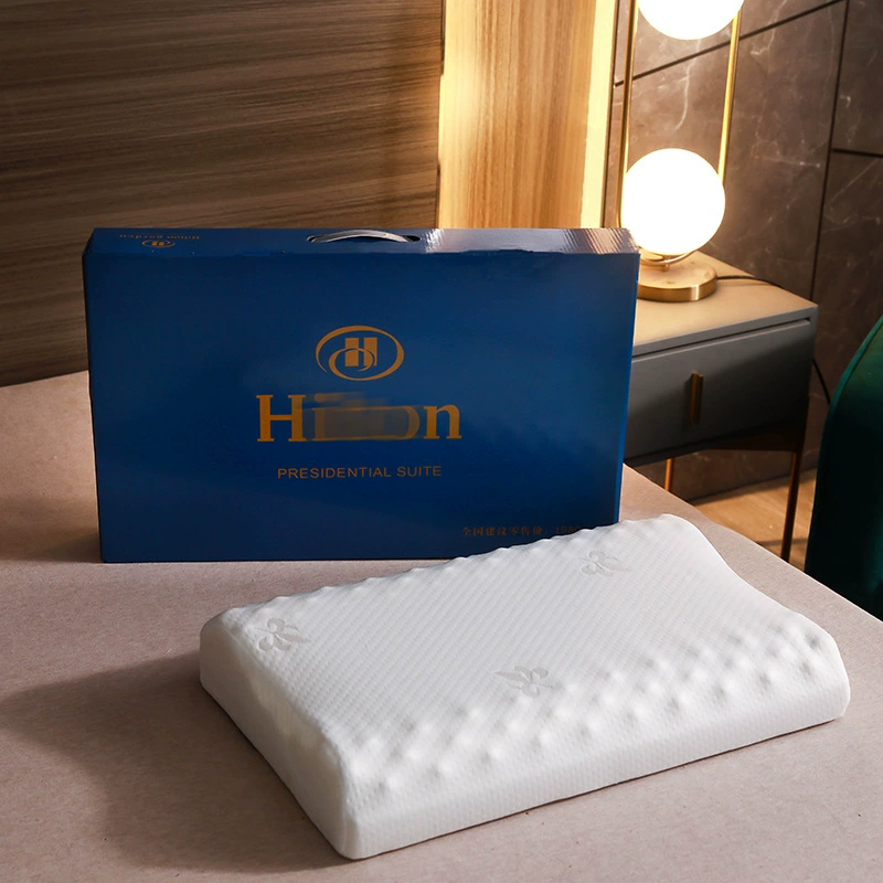 [Производители оптовых продаж большой объем] Hilton дарит подарки для взрослых детей подушка подголовник латексная подушка выставка