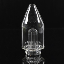 厂家便携玻璃烟具配件 透明玻璃工艺品 玻璃烟枪烟斗集烟器批发