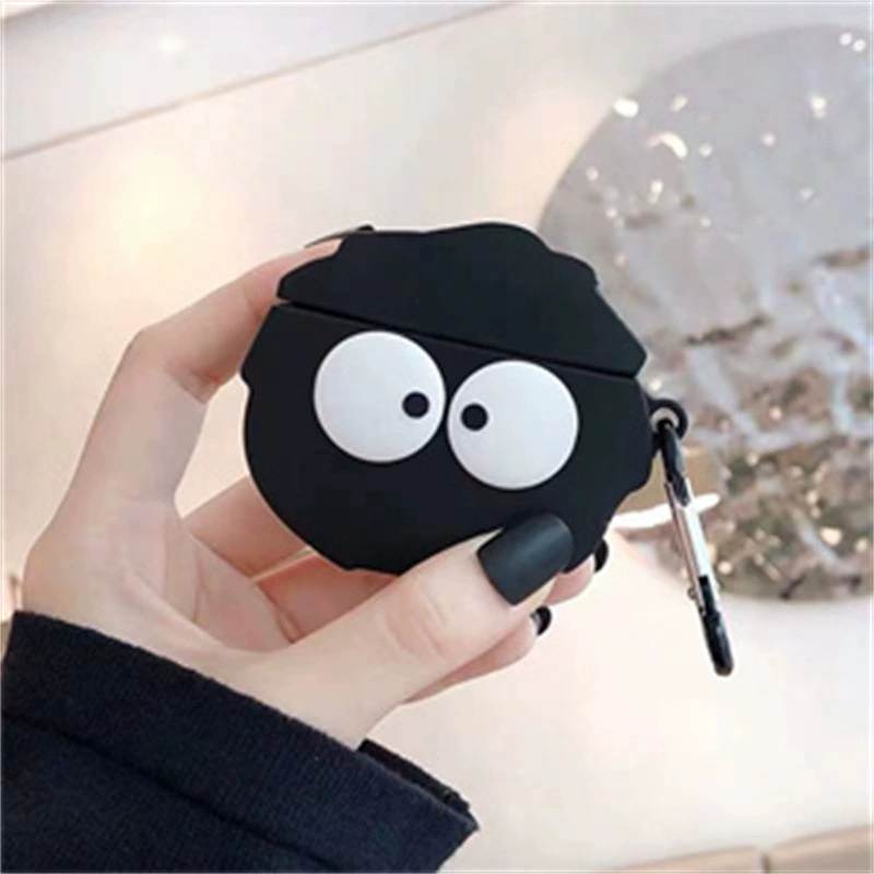 Силиконовый защитный чехол для Apple AirPods (3-е поколение) — дизайн мультгероя, зацепляющий или хвост, беспроводная совместимость