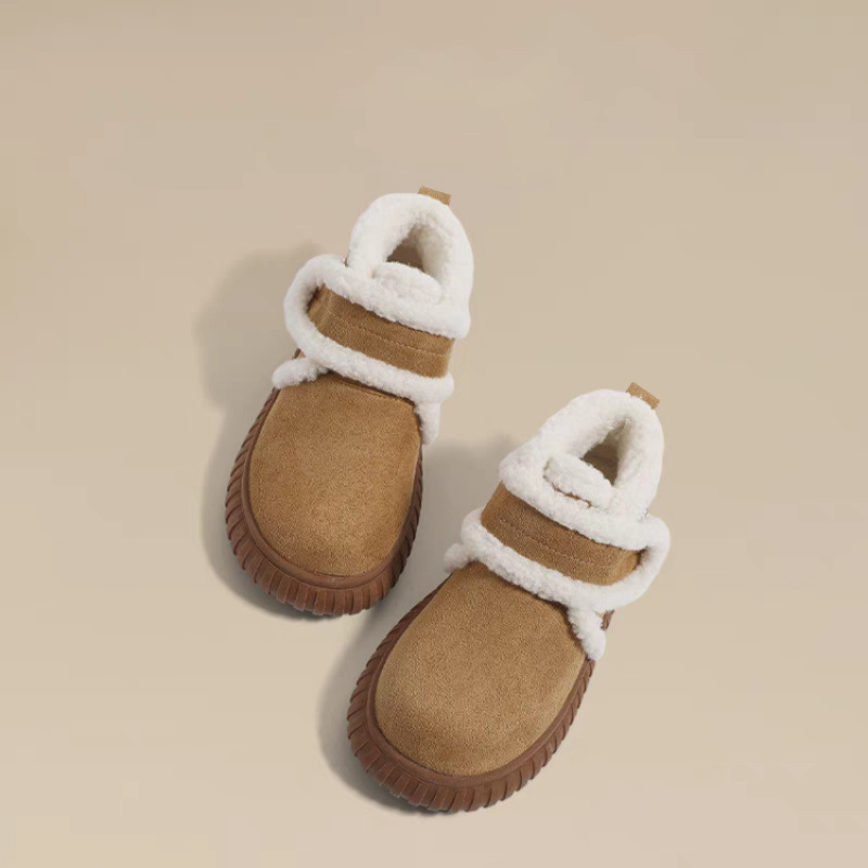 Stivali da neve autunnali e invernali nuovi, casual, semplici, comodi e con suola a blocco_voghion.com