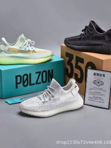 European version of Putian shoes OG Yeezy 350V2 starry sky version, genuine, versatile, breathable, casual men's sports shoes for couples