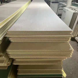 竹木纤维石塑墙板集成墙面快装护墙板装饰材料吊顶厂家批发