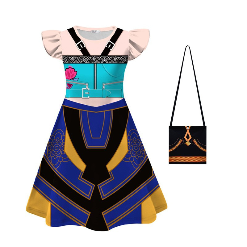跨境新款女孩恶魔猎人KPOP流行歌手万圣节服装装扮舞台套装服装|undefined