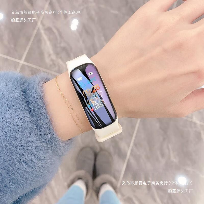 Smart Universal Bracelet Sports Watch Fashionable Multi-Functional Girls Couple Heart Rate Monitoring Waterproof Pedometer for Children