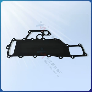 Applicable Mitsubishi 4D34T engine oil cooler cover gasket ME013687 oil radiator gasket