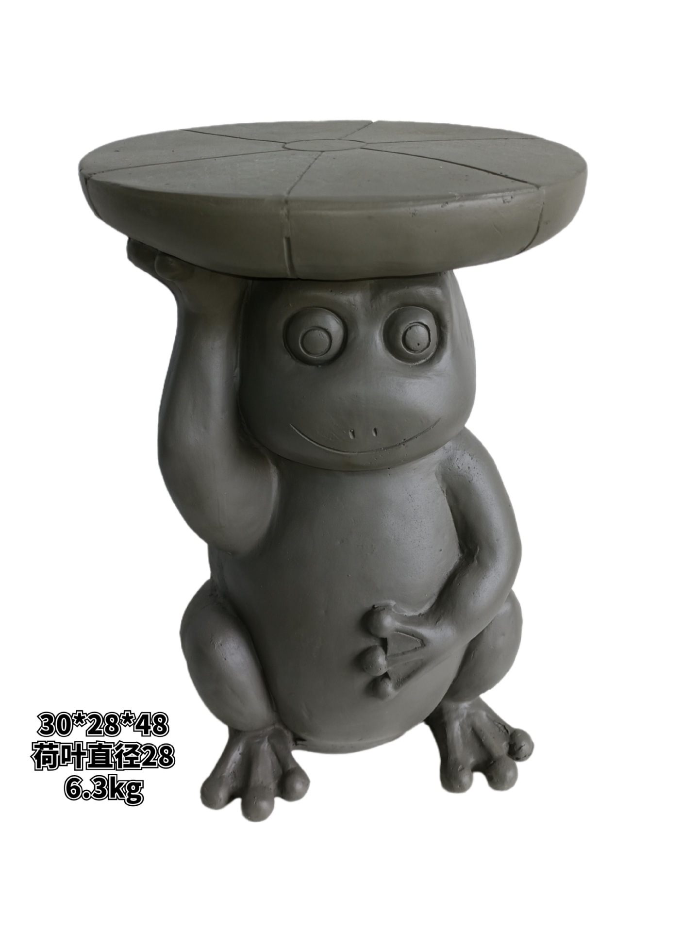 개구리 연잎 부두 그레이