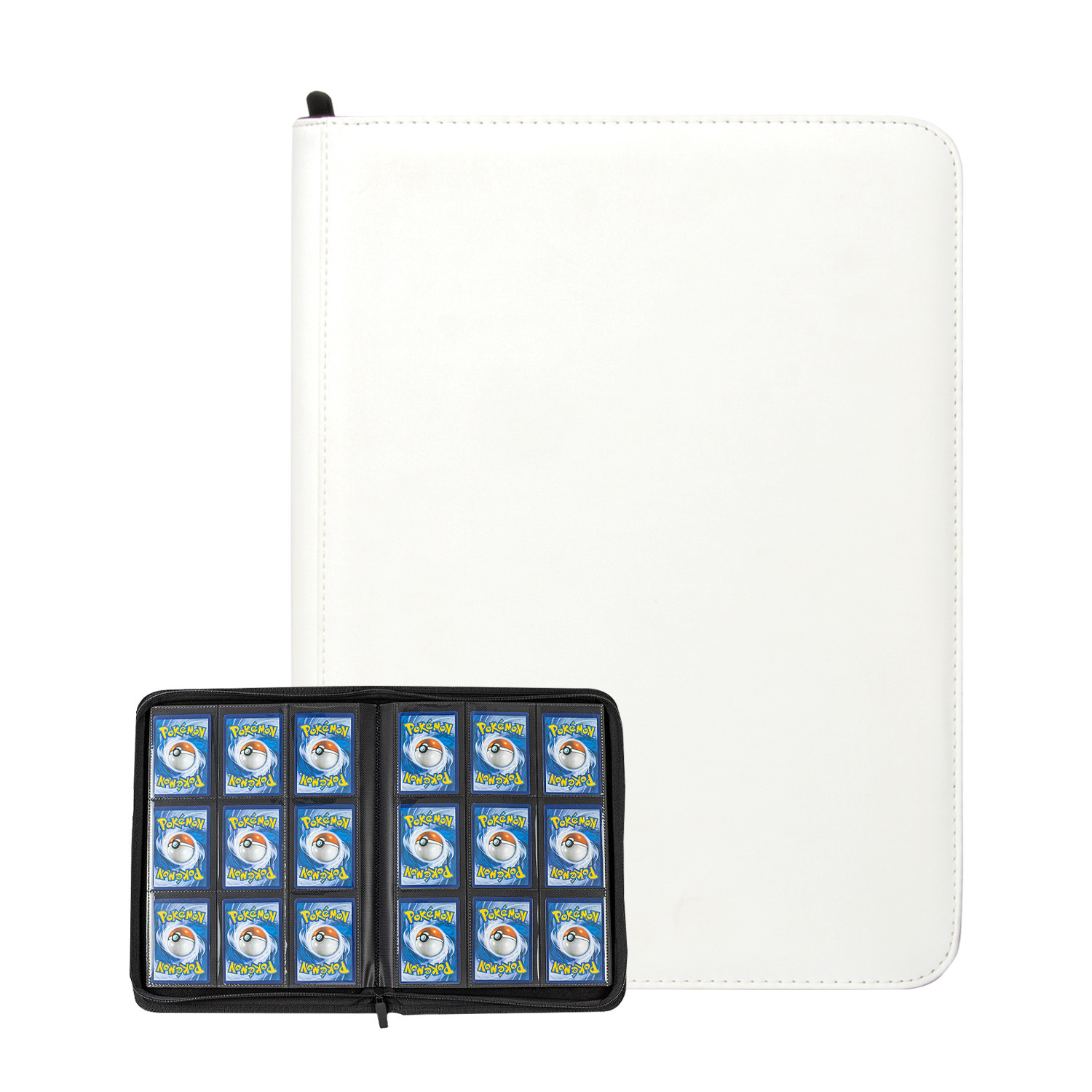 Cuero pu9 cremallera libro de la tarjeta de anime tarjeta de juego tarjeta de almacenamiento libro Ultraman colección Tarjeta de la estrella manual al por mayor