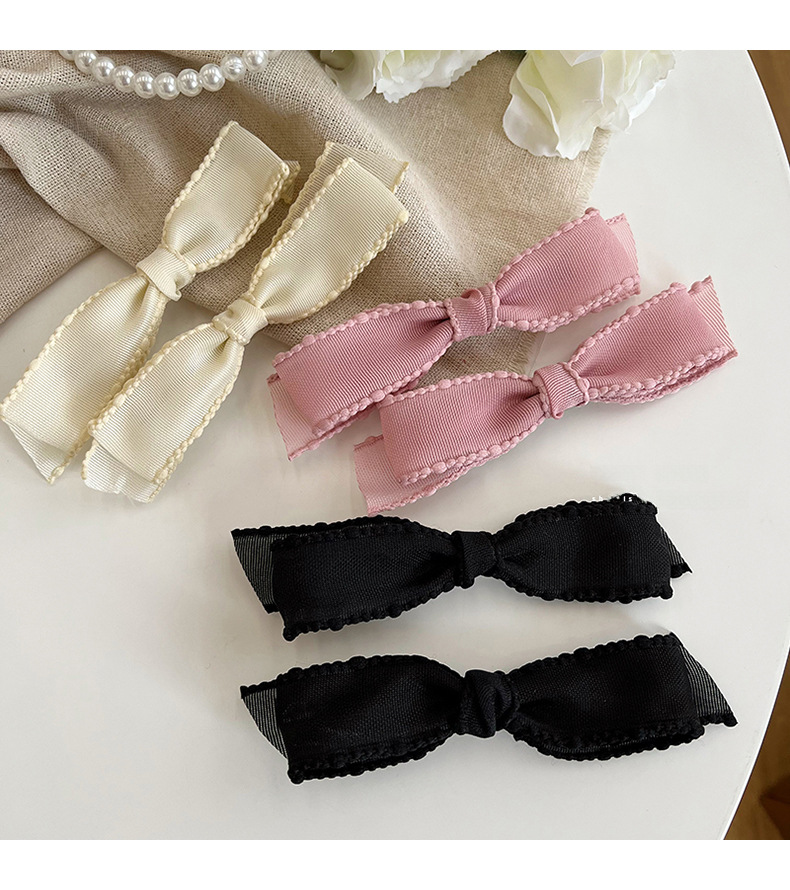 Haarspange Mit Schleife Für Damen Elegantes Accessoire Für Haare_voghion.com